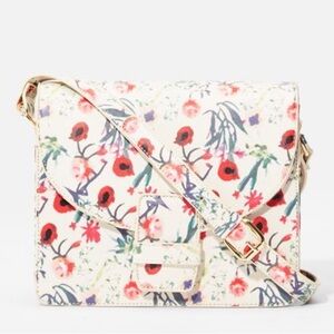 JustFab Final Touch Floral Crossbody Bag